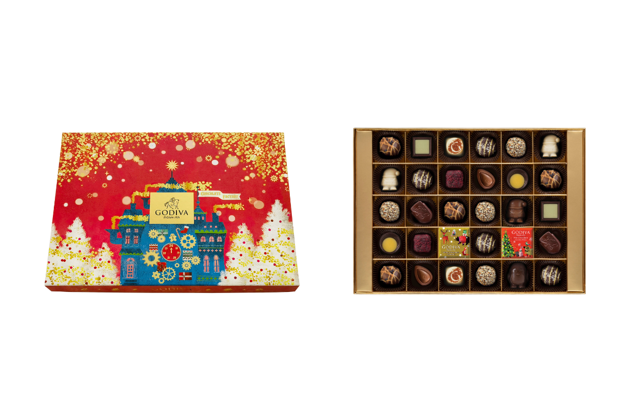 GODIVA 聖誕巧克力禮盒30顆裝