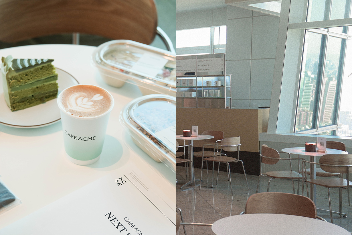 CAFE ACME 藏在台北 101 的高空咖啡廳：從晨曦到落日，鹹食和甜食都超滿足！