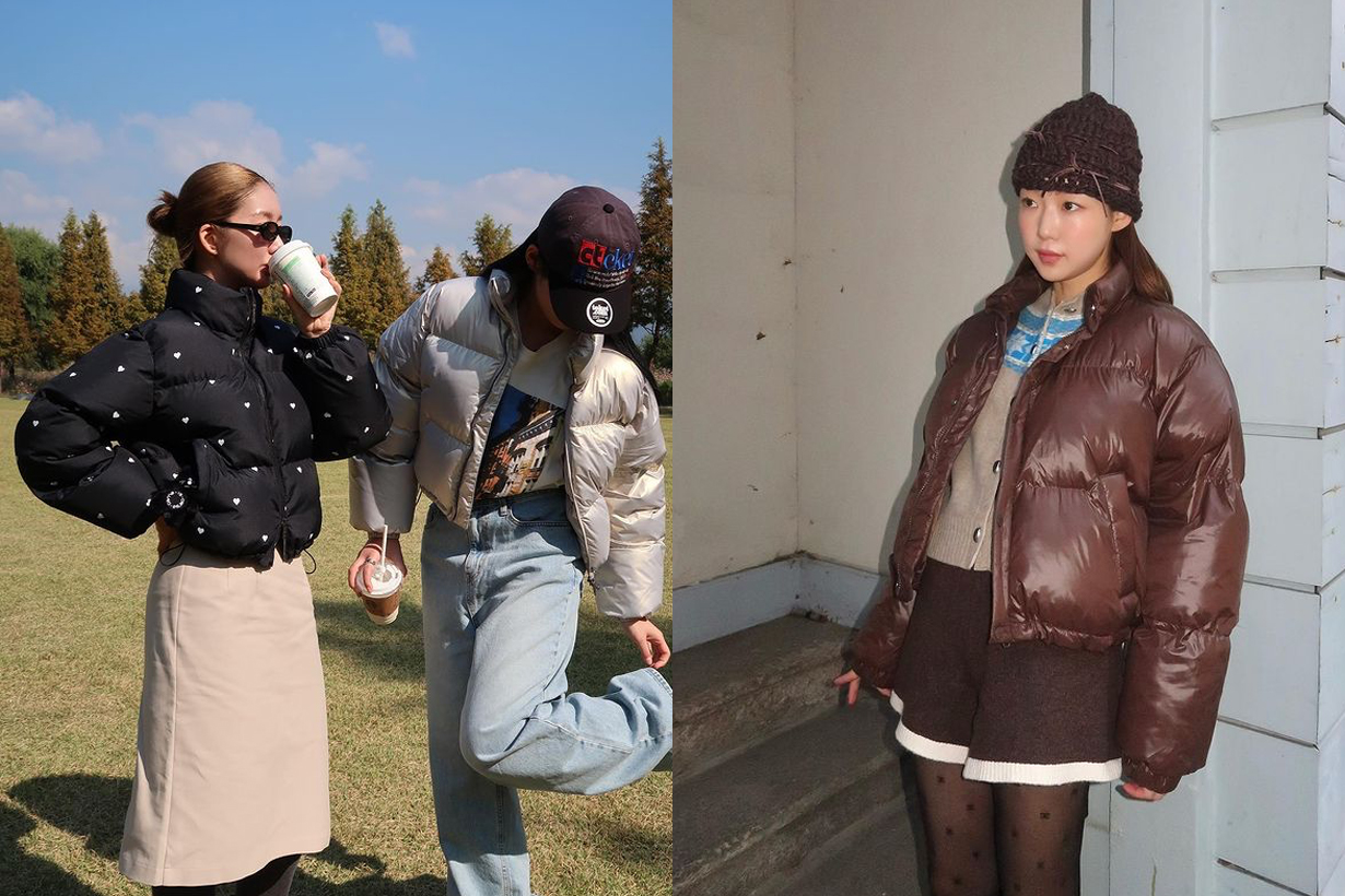 今個冬季想要時尚、保暖又能突顯身材比例，跟韓國女生入手這款「羽絨外套」吧