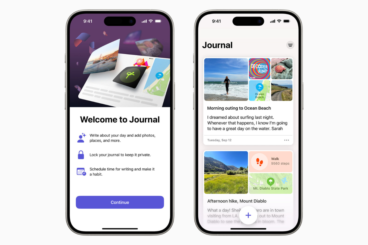 apple journal app new launch