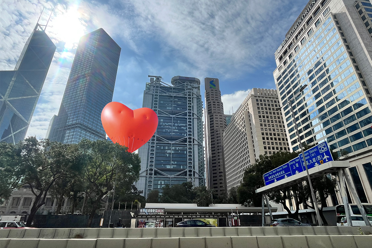 情人節要去這裡：Chubby Hearts 首次登陸香港，比倫敦版還要大四倍！