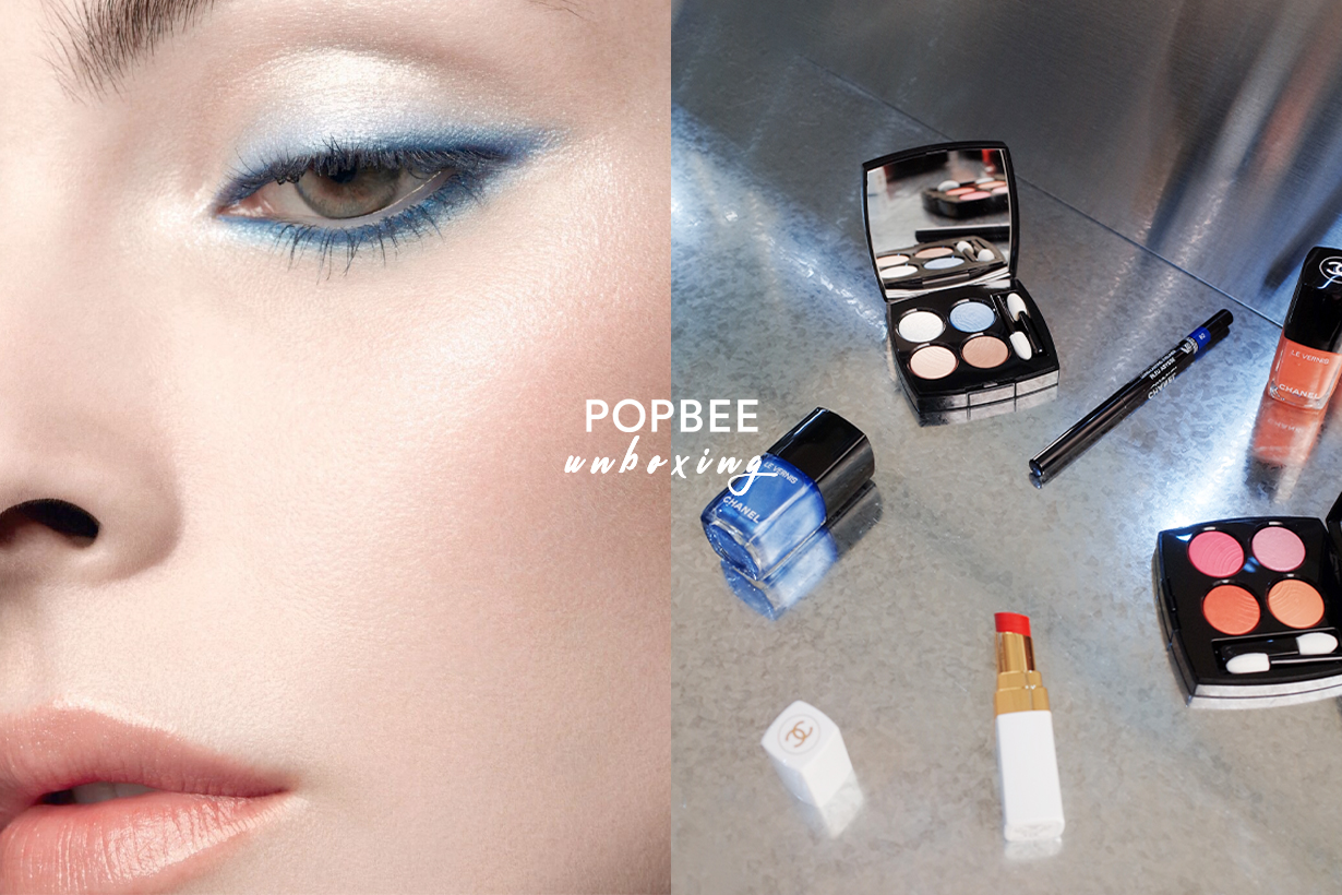 #Popbee 開箱試色：CHANEL 春季限量 12 樣新品，被形容是美人魚彩妝的系列！