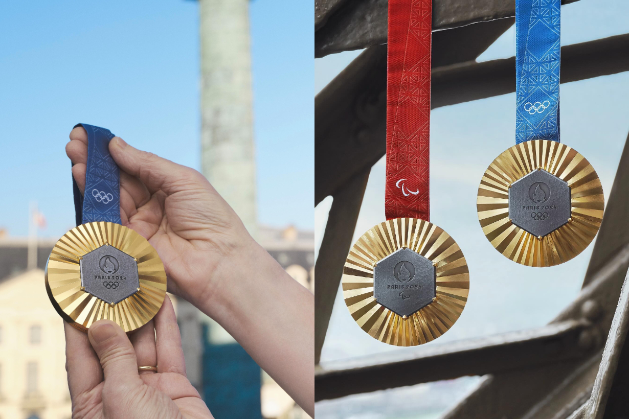 巴黎奧運：獎牌正式曝光，由 LVMH 設計，內裡更有一片巴黎鐵塔？