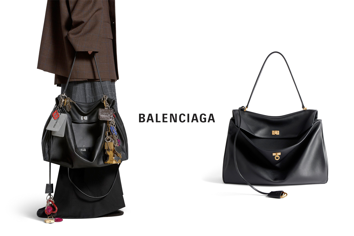 Balenciaga 新款 Rodeo 手袋價格、尺寸：悄悄上架卻引起討論，隨性一揹就是慵懶時髦！