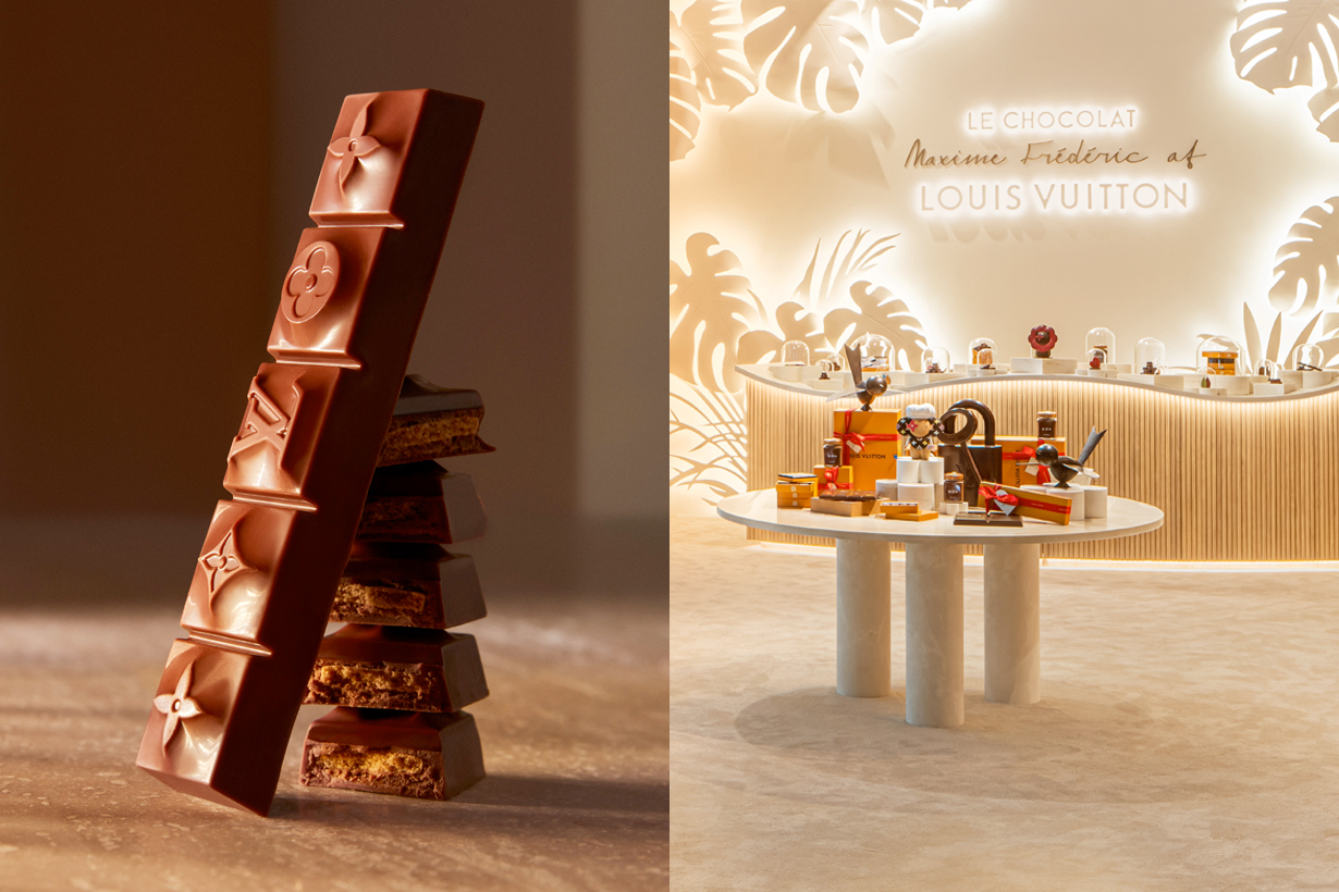 Louis Vuitton 新加波海灣金沙巧克力專賣店，Monogram、Vivienne... 都變成靈感！美到捨不得吃！