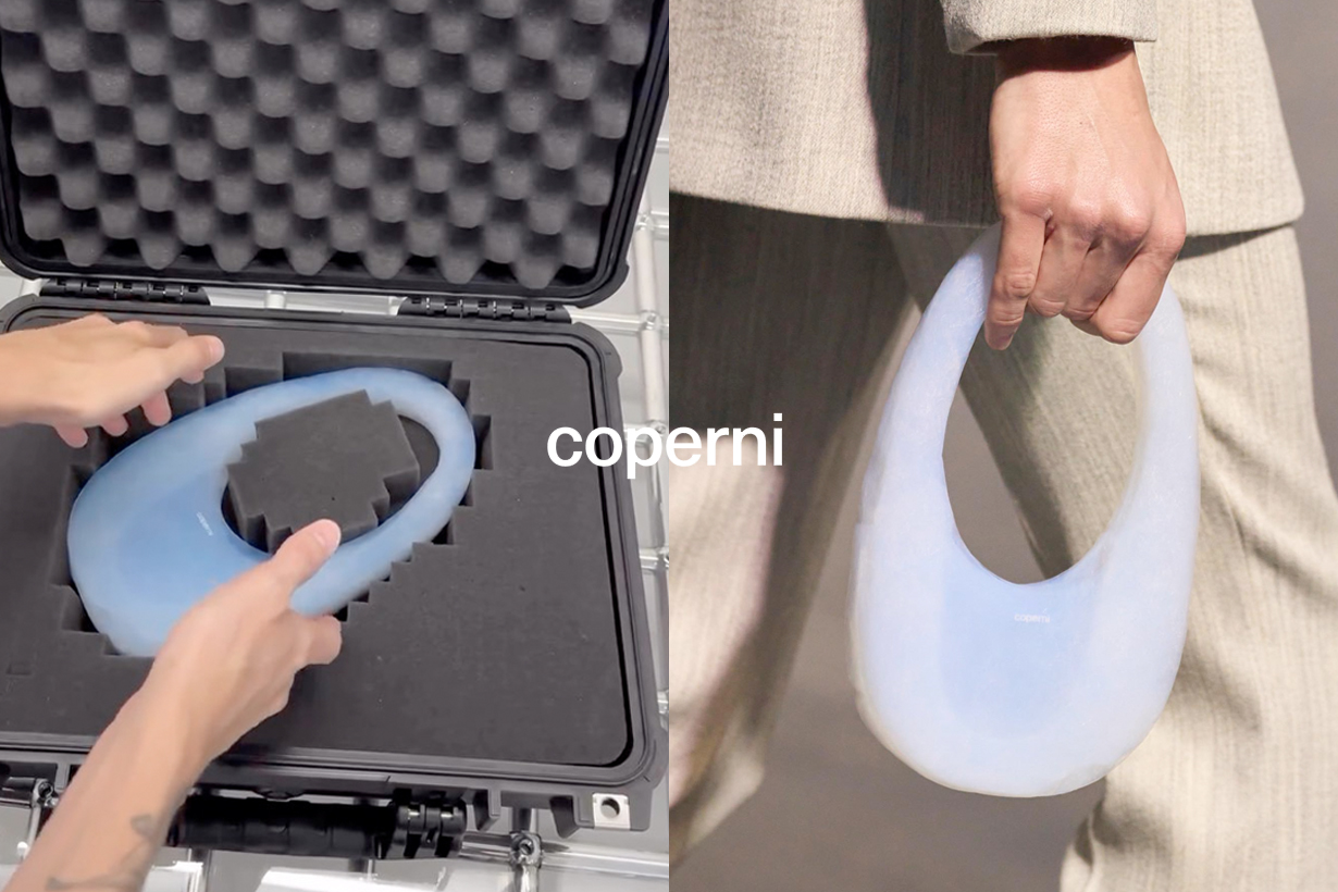 Coperni The Air Swipe Bag：NASA 用它來捕捉星塵，地球上最輕的固體變成手袋了！
