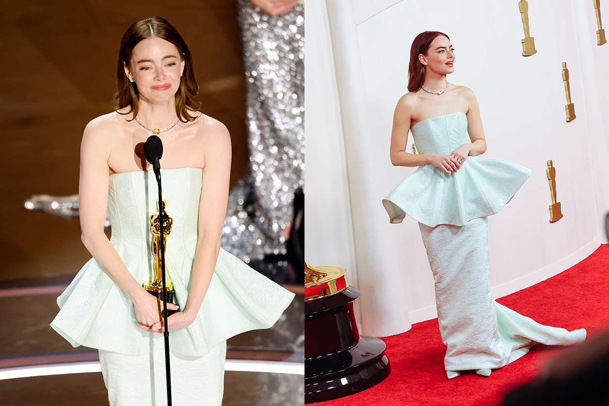 關於最佳女主角的禮服：Louis Vuitton 為了 Emma Stone 特別打造，藏了 2 個《可憐的東西》彩蛋！