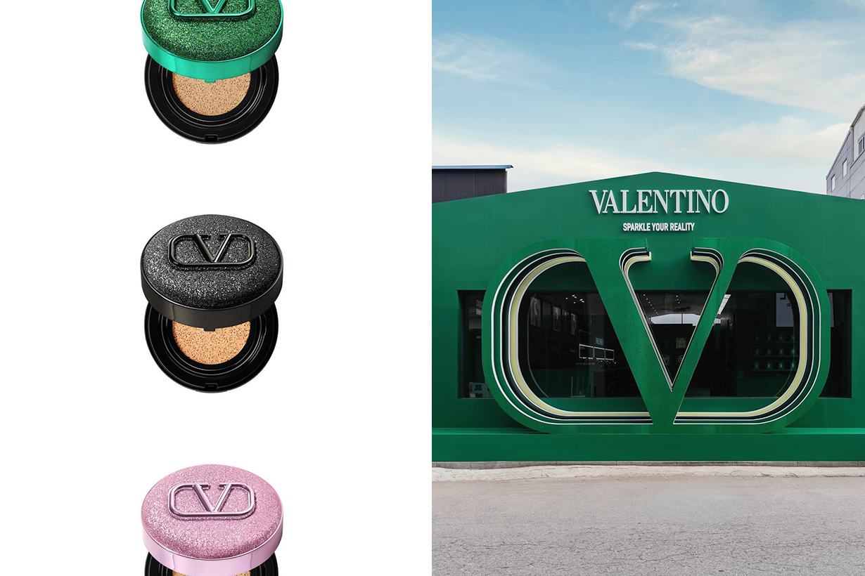 一抹難以抗拒的閃耀光芒：Valentino Beauty 氣墊粉餅訂製包裝，三個顏色很難抉擇！