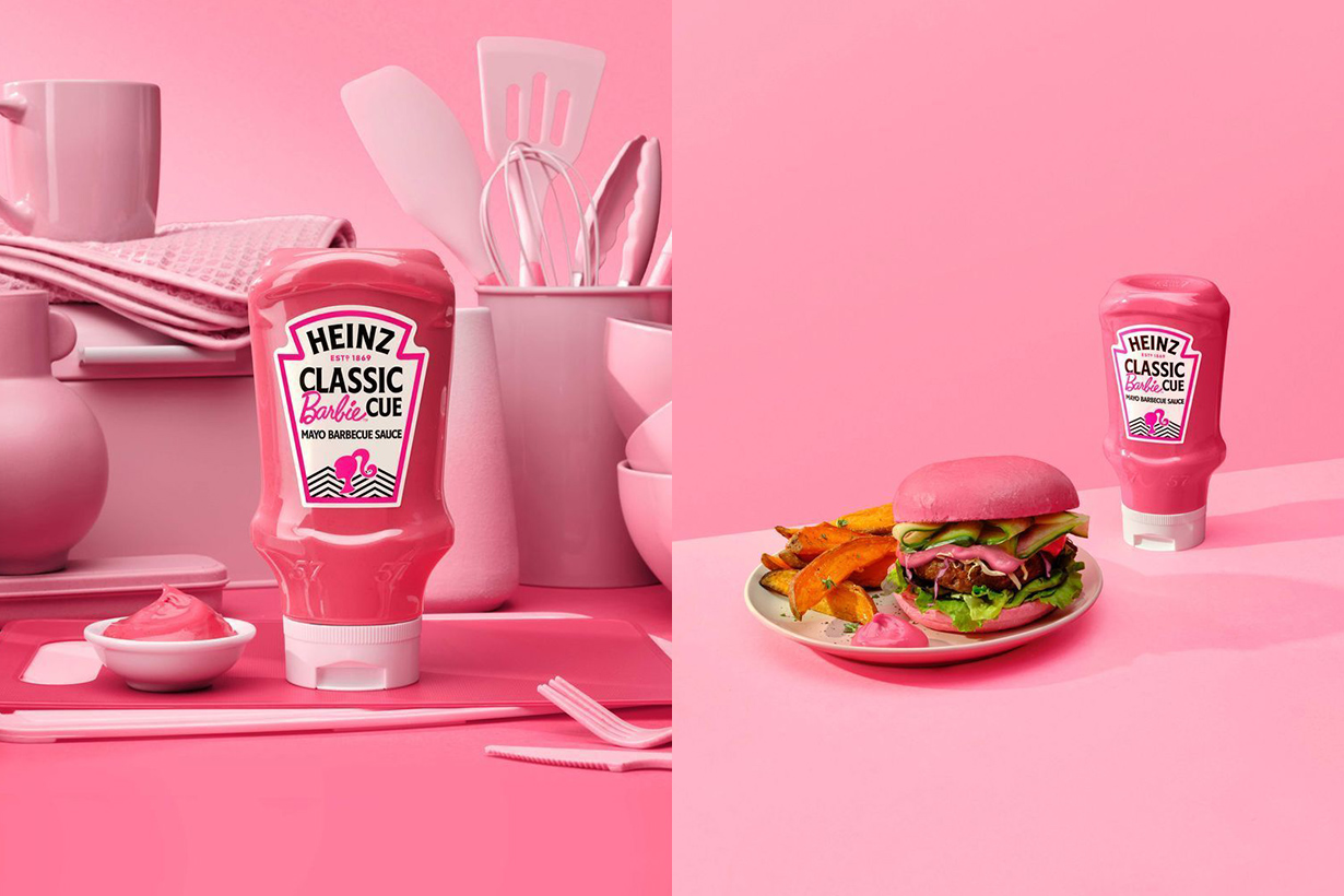 會是什麼味道？Heinz 驚喜聯名 Barbie 推出夢幻粉色醬料，連名稱都很有戲！