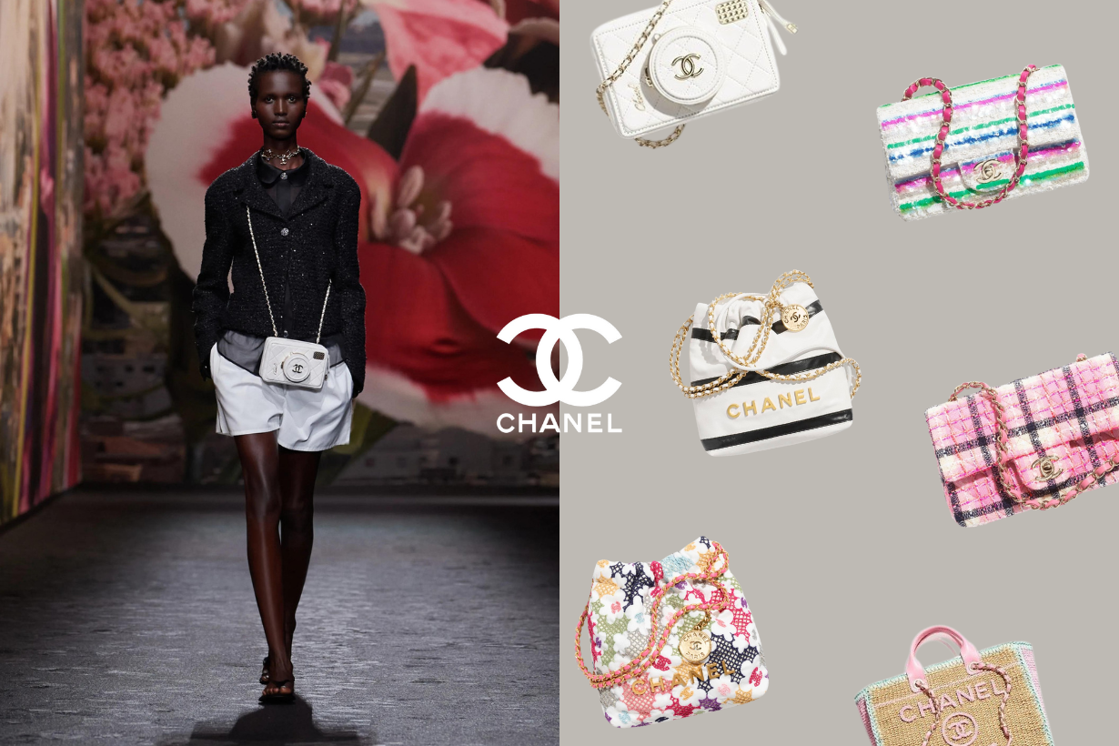 2024 Chanel 春夏系列包款，Flag Bag 口蓋包、Chanel 22 、相機包等經典款再改造，這個夏天就是要入手它們才有春意！
