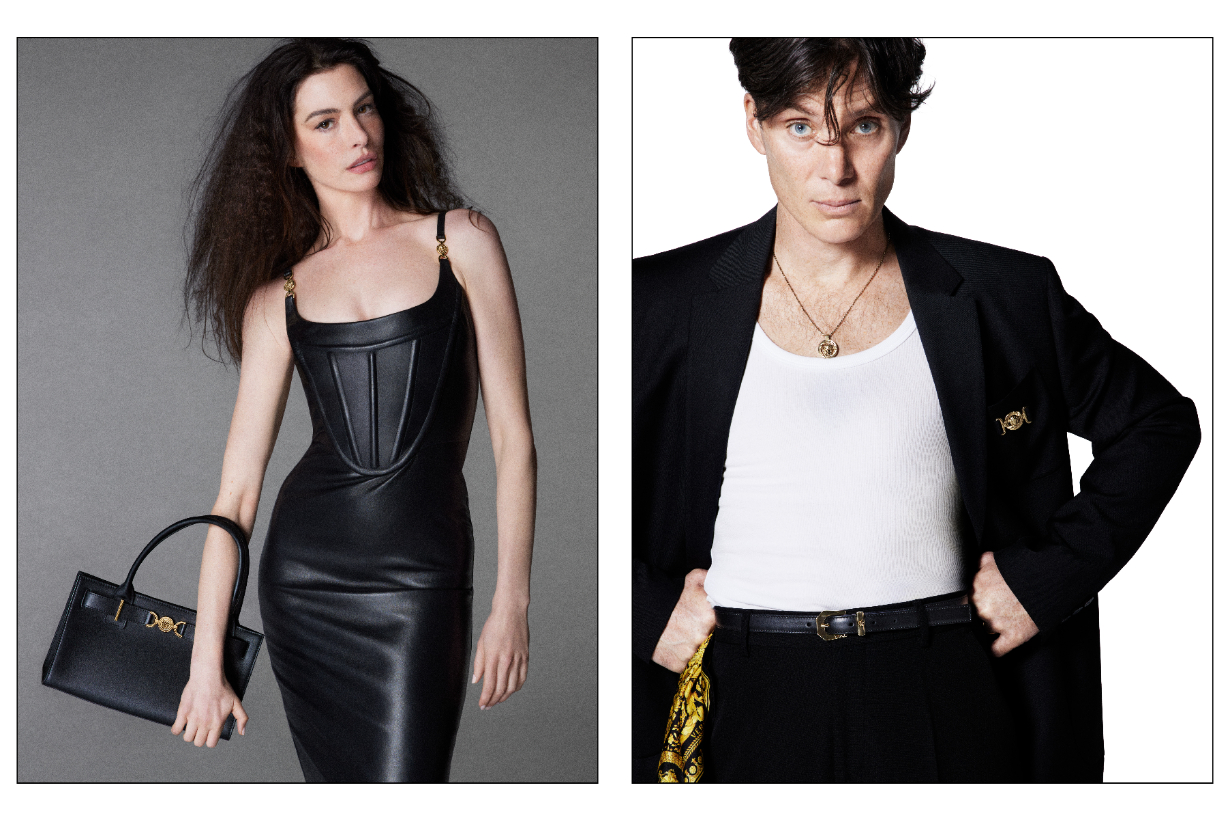 首個男主角：Versace Icons 全新造型照有 Cillian Murphy 與 Anne Hathaway！
