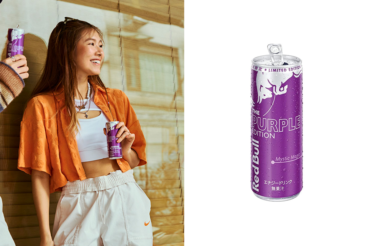 香甜的巨峰葡萄口味：在日本熱賣的紫罐 Red Bull，終於在台灣也買得到了！