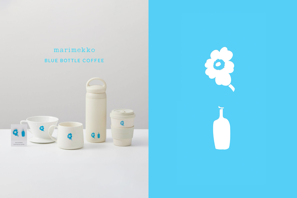 小花 + 藍瓶：Blue Bottle Coffee x Marimekko 聯名，馬克杯、托特包... 請幫我全部打包！