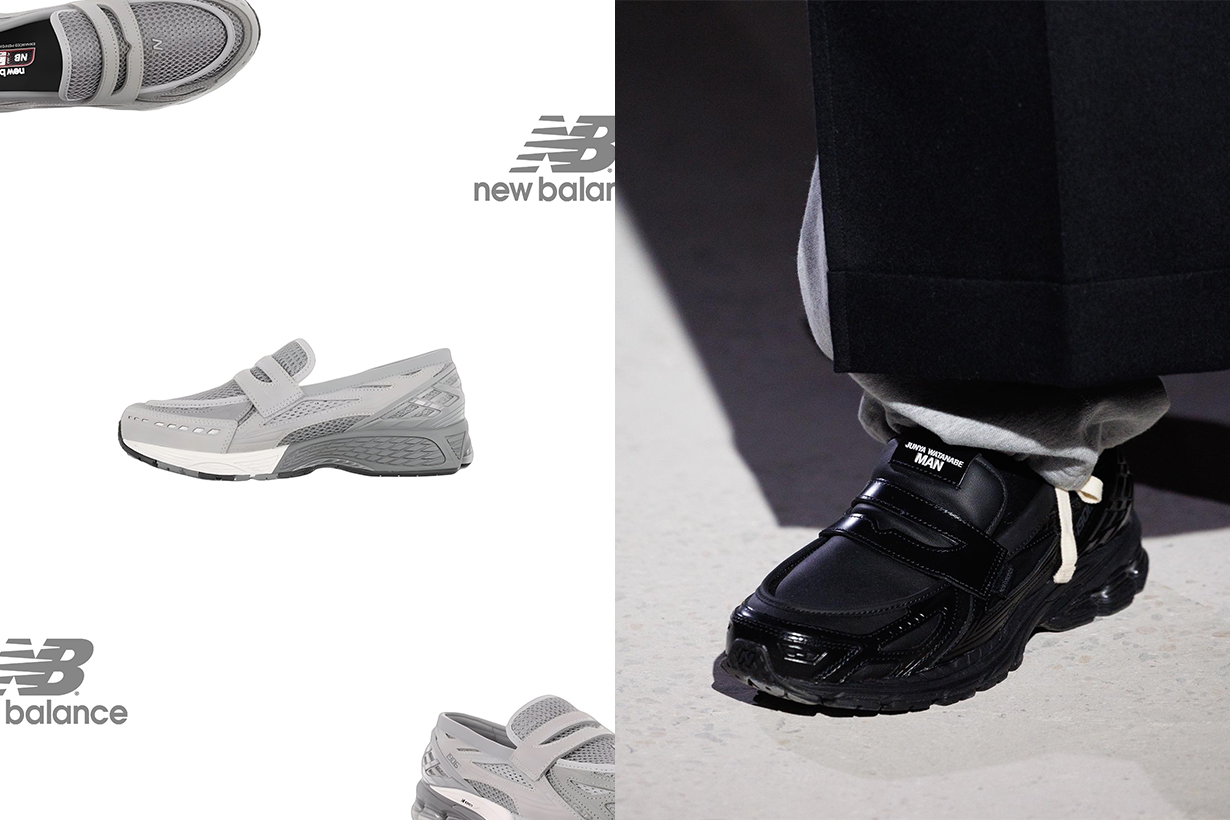 最好搭灰白配色：New Balance 變奏版樂福鞋、未來感綁帶設計，該選哪款？