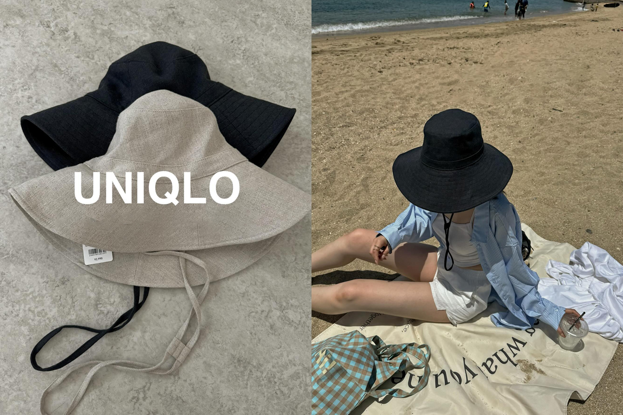 UNIQLO 抗 UV 寬漁夫帽，基本款卻不簡單：被選為今年夏季的遮小臉救星！