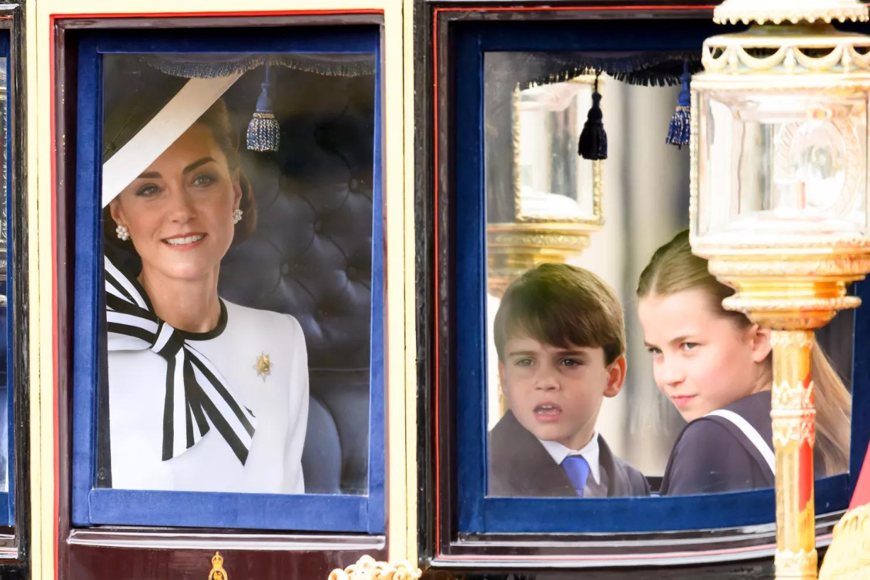 princess-of-wales-catherine-william-prince-louis-prince-louis-cute-moments-princess-charlotte-british-royal-family-royal-troop-parade-uk-royal-events-royal-sibling-interaction