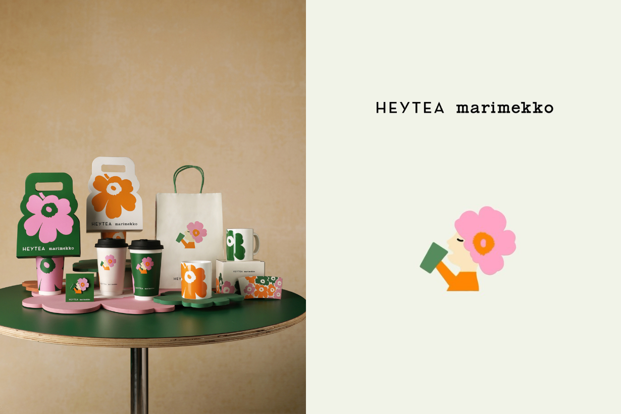 今個夏日必喝：喜茶聯乘 Marimekko， 推出 「喜悅生花」 限定聯乘茶飲及周邊！