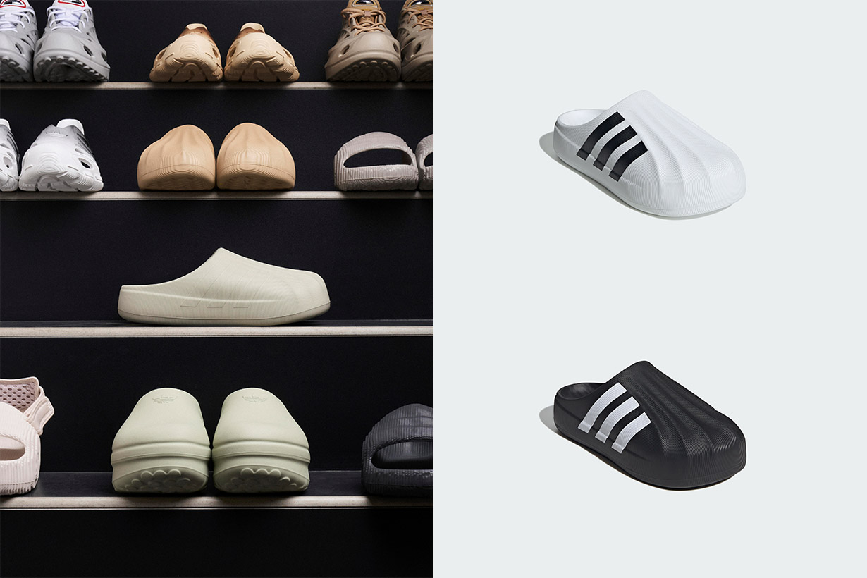 極簡懶人必備：adidas Originals 這兩款一推出大受歡迎拖鞋，一個禮拜穿 7 天！