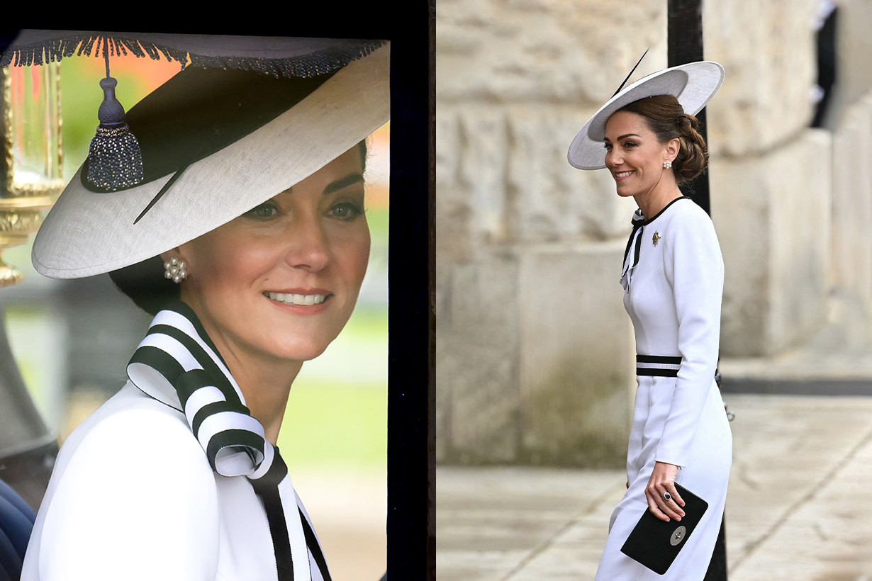 睽違半年... 凱特王妃真的出現了：選擇白色連身裙的原因，令大家心都暖了！