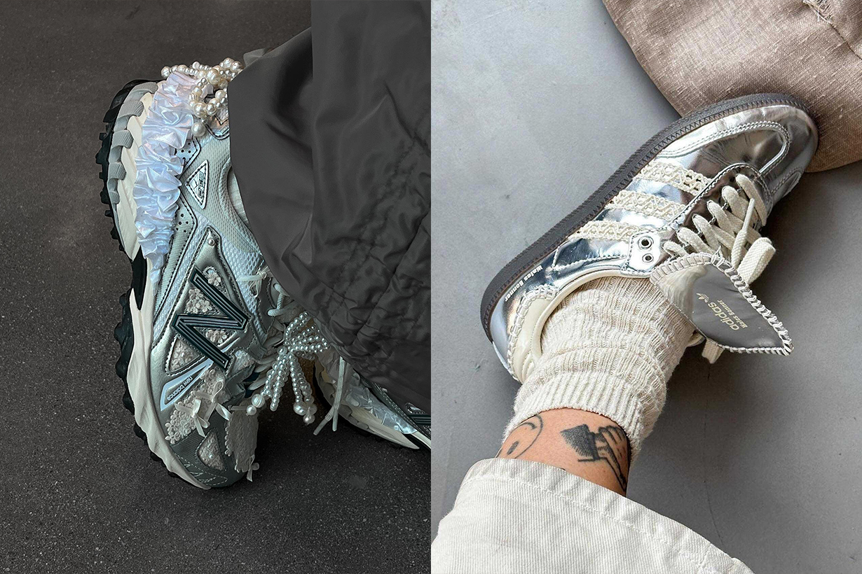 Sneaker Bow Lace custom DIY Inspiration instagram 2024