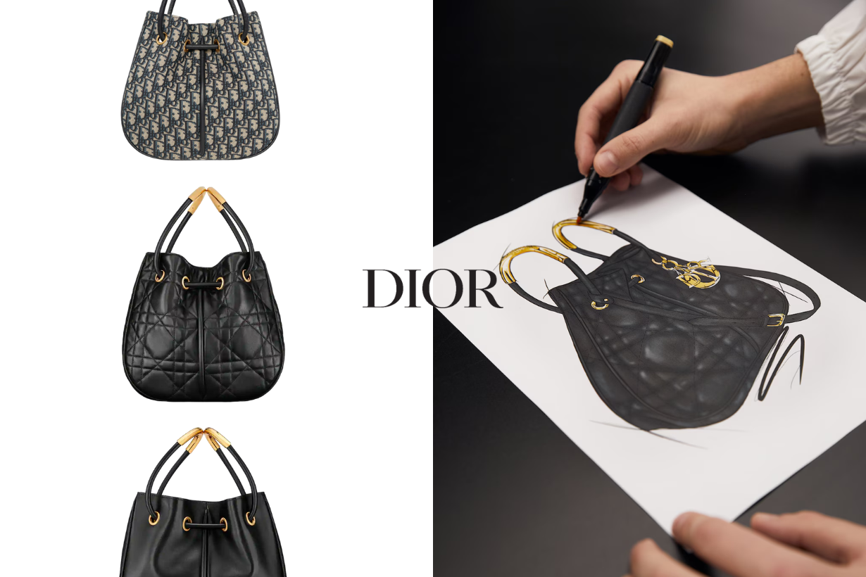 大容量＋設計感：DIOR 又一款焦點手袋 Nolita Bag，打造成熟知性美！