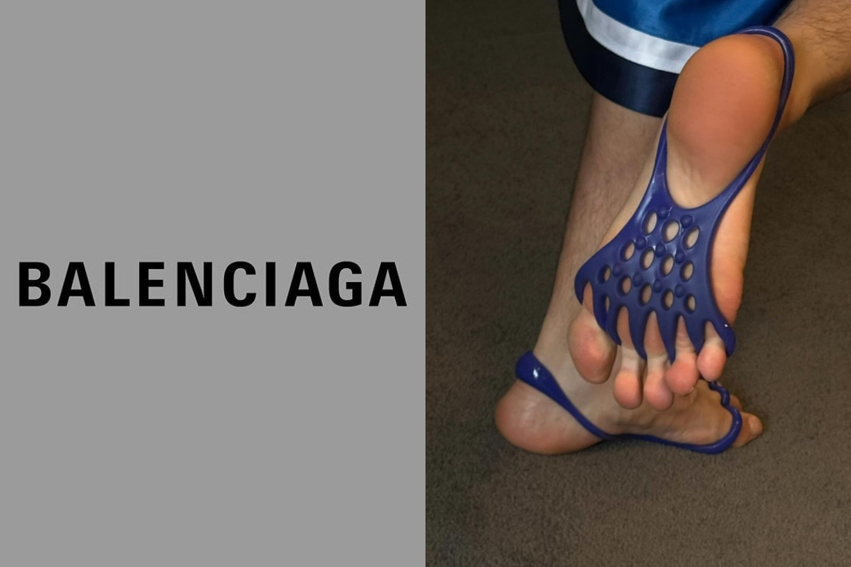 這是什麼...Balenciaga 總監曝光最新照片：暗示本季將推出這雙「超極簡鞋款」？