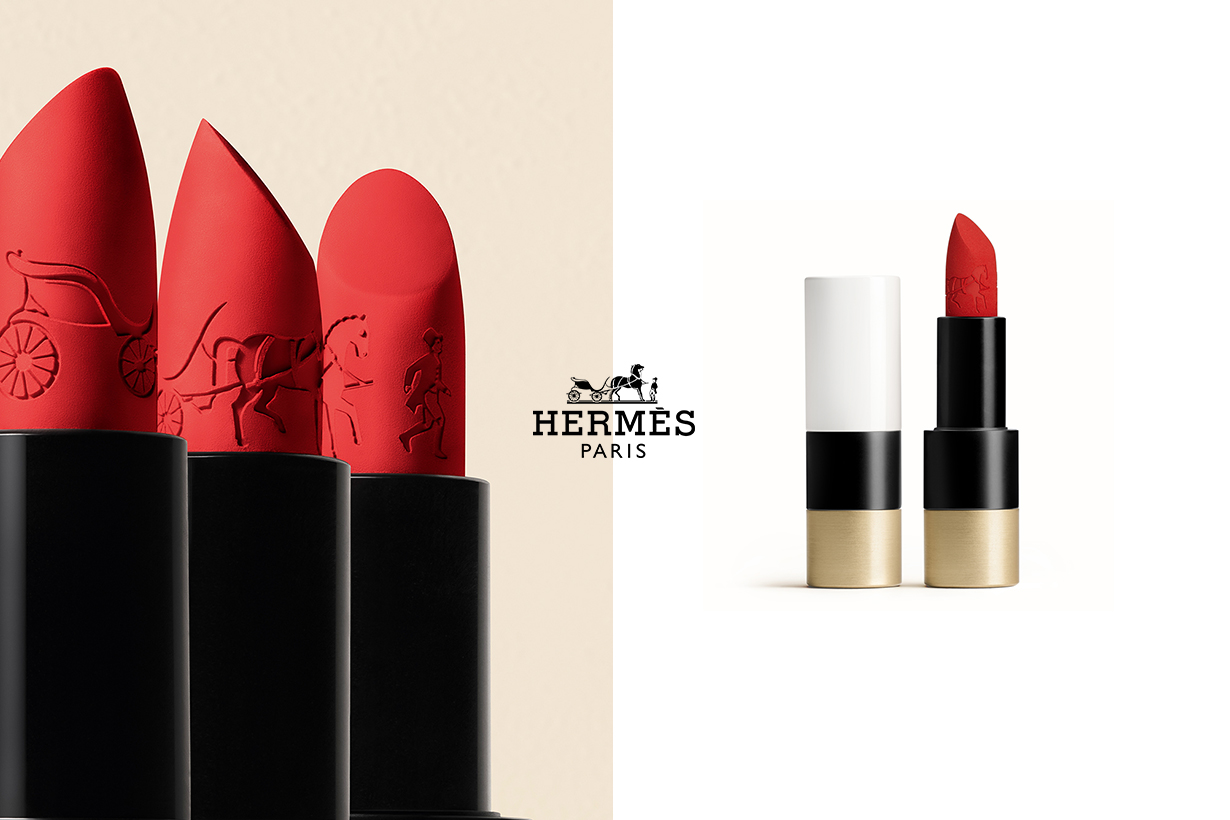 怎麼捨得用它：HERMÈS 首次推出限量版雕刻唇膏，收藏那一抹雋永嫣紅！